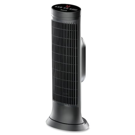Honeywell Tower Heater, Digital, 750-1500W, 10.13"x8"x23.25", Black HWLHCE322V